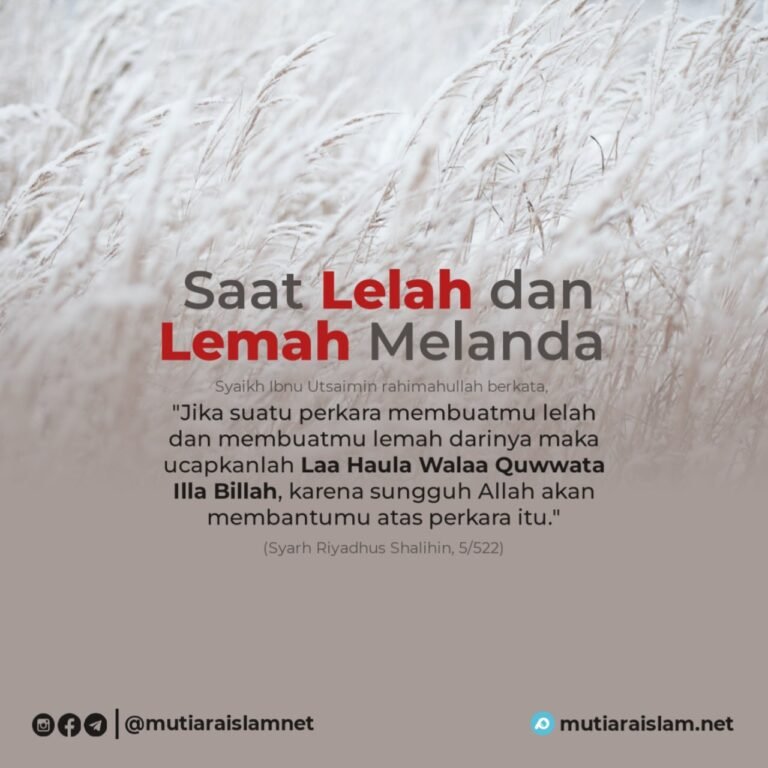 Kata Bijak Para Ulama Salaf Menggugah Dan Inspiratif