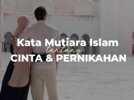 kata mutiara islam tentang cinta dan pernikahan