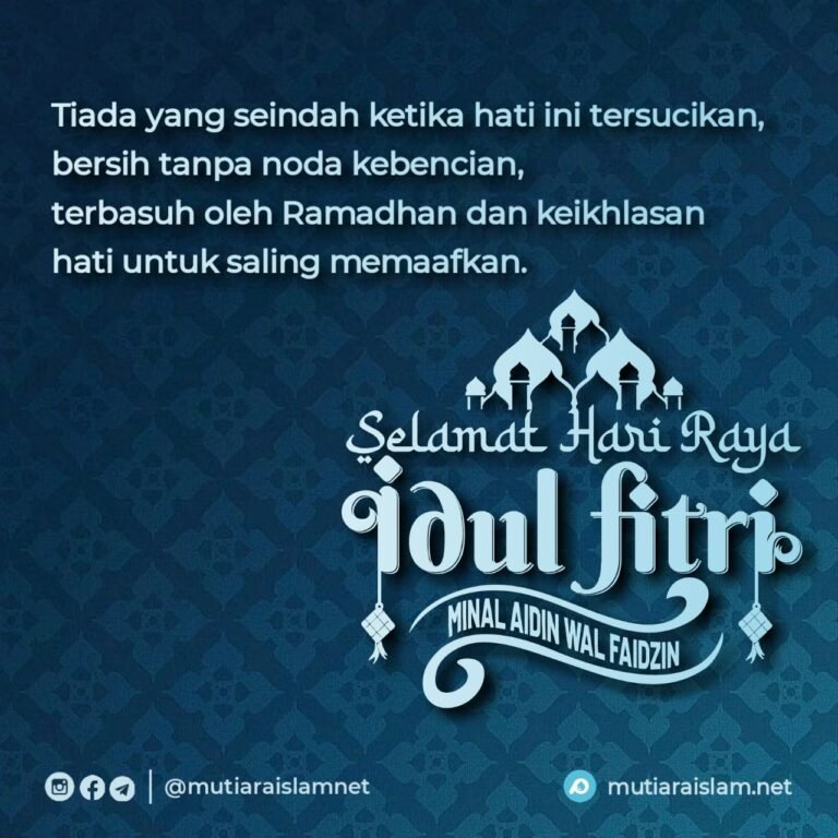 40+ Kata Ucapan Selamat Idul Fitri Terbaik 2023/1444 H