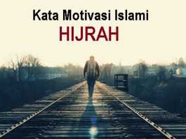kata motivasi islami tentang hijrah