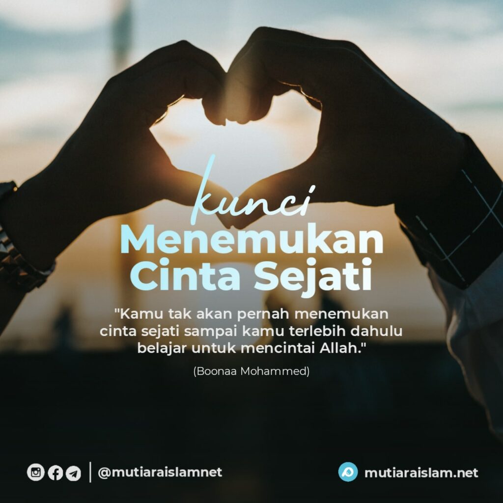 quotes islami - menemukan cinta sejati