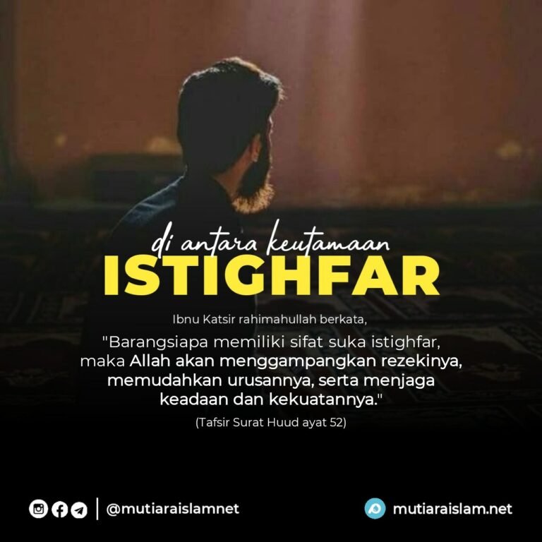 45 Gambar Kata Mutiara Islami, Nasehat Indah Penuh Inspirasi