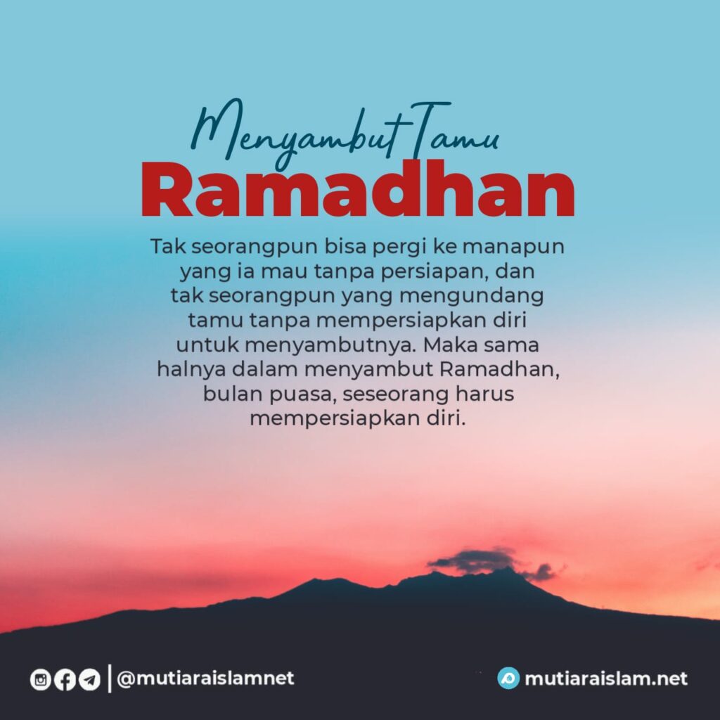 quote persiapan menyambut ramadhan